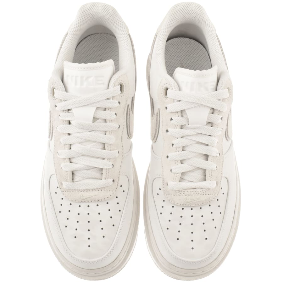 Nike air force white trainers shop